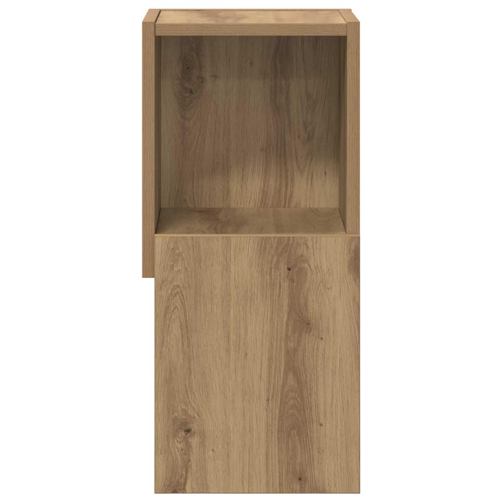 Artisan Oak Corner Cabinet 25.5 x 25 x 55 cm Particleboard