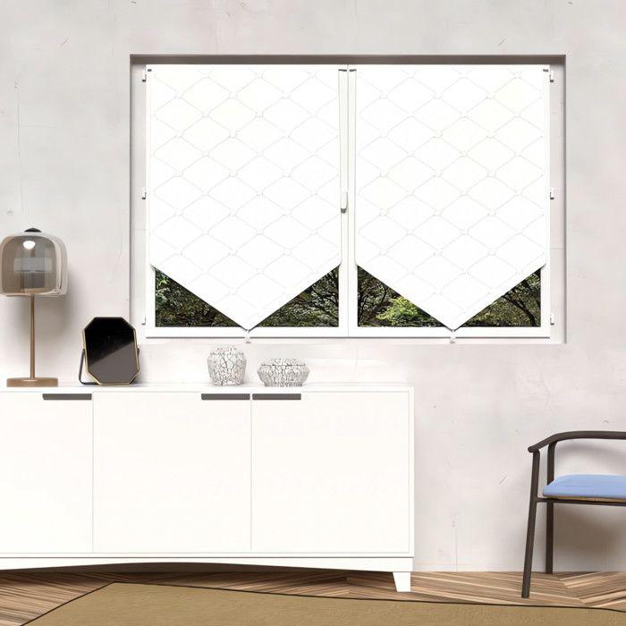 Pair of 60x90 Cm PAULINE Curtains, by Soleil D'ocre