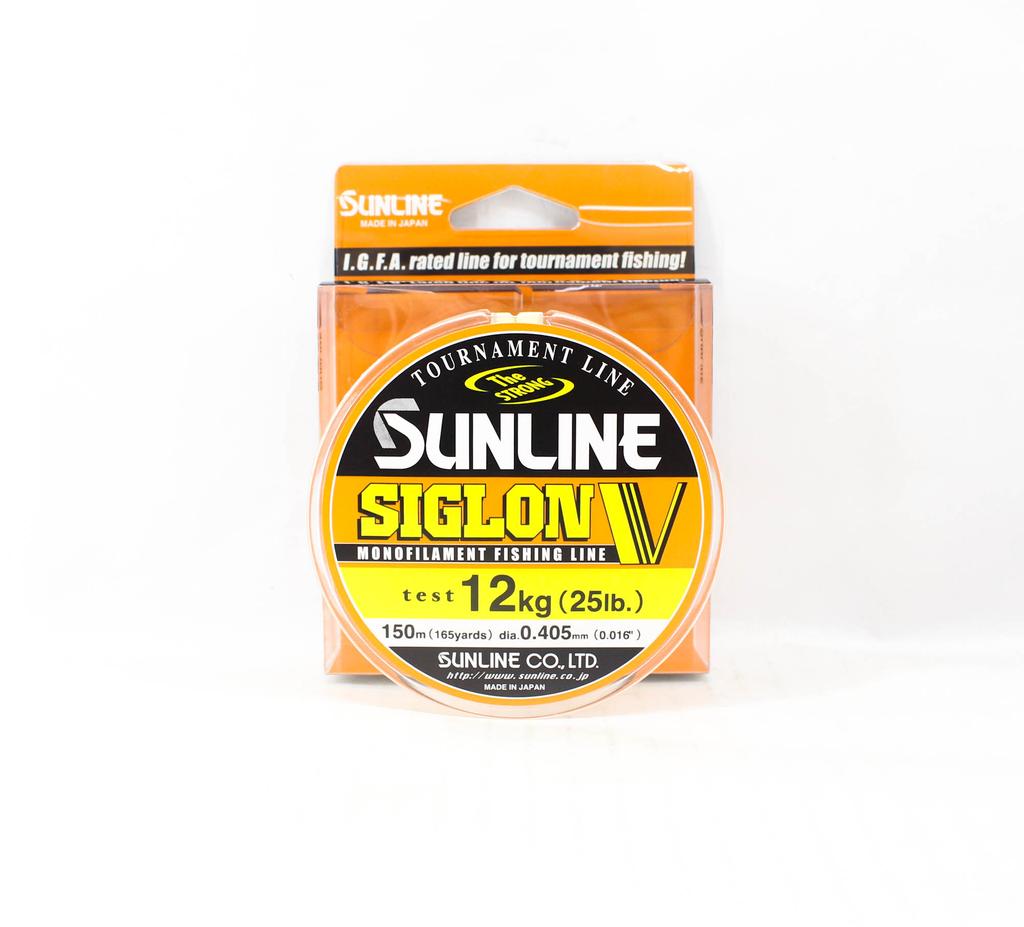 Sunline Монофиламентная леска Siglon V 150 м 25 фунтов Диаметр 0,405 мм (0529)