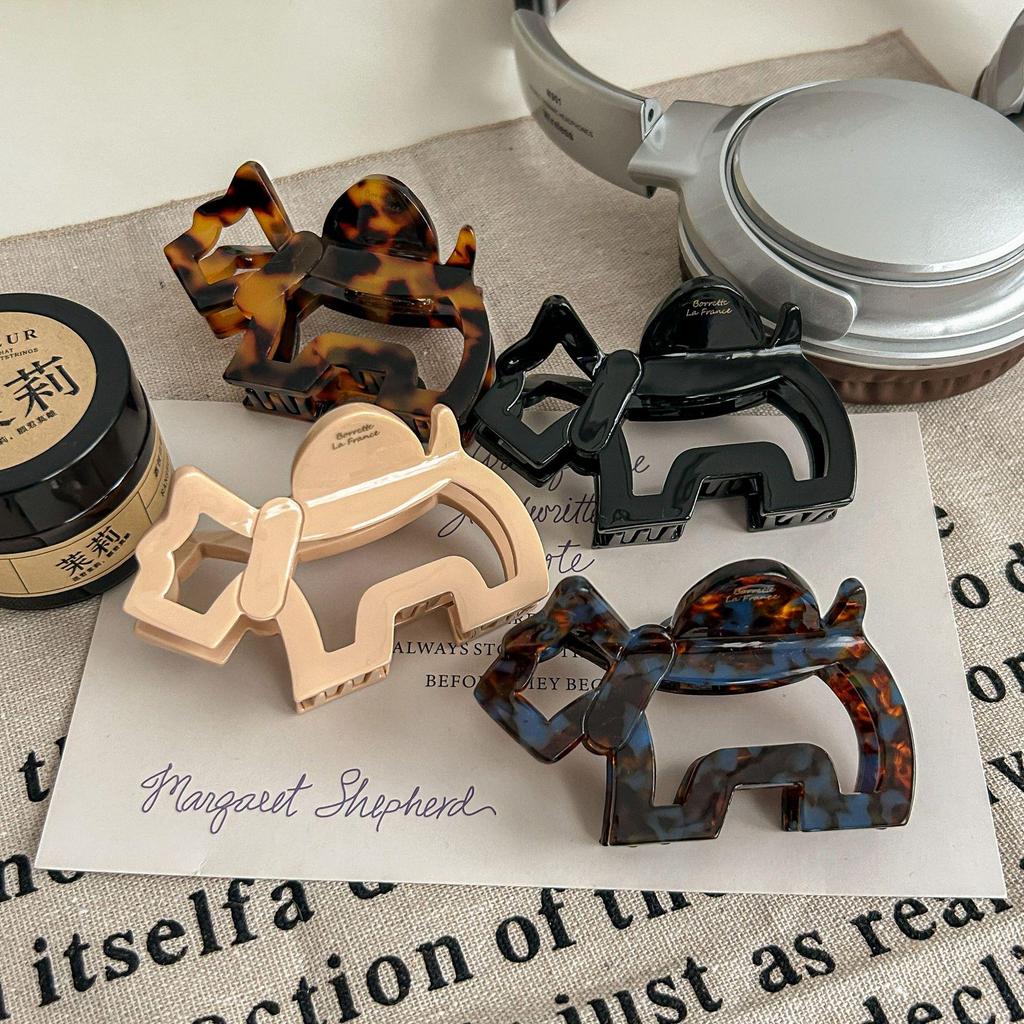 Вдохновлённая Лю Ифэй Роза Мультяшный щенок Заколка для волос Пучок Зажим