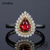Классическое кольцо Lindon из медного сплава с цирконием, женские ювелирные изделия, свадебный подарок для вечеринки