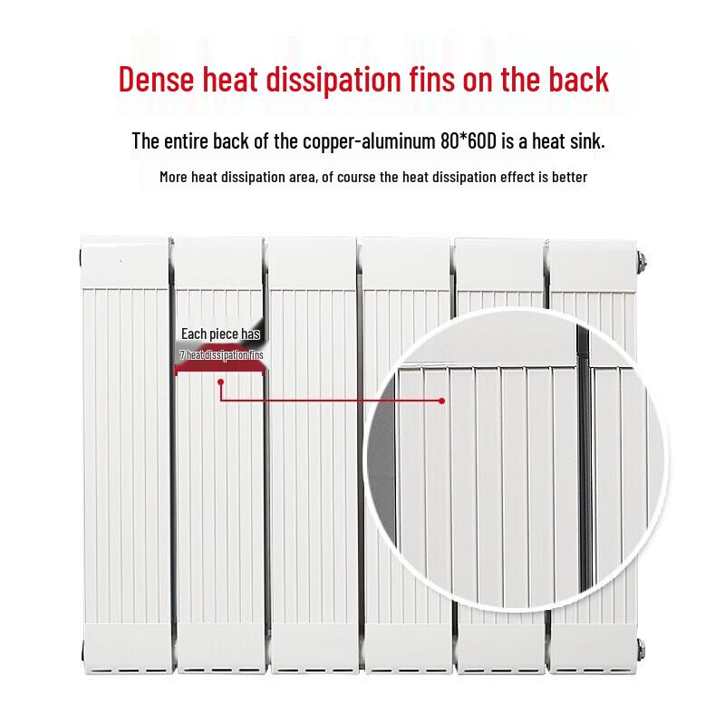 Радиатор для дома из медно-алюминиевого композита Rongyang