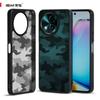 (В комплекте ремешок на запястье)Чехол для телефона IBMRS для vivo T3x, защитный противоударный чехол для телефона - черный камуфляж