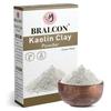 Порошок каолиновой глины BRALCON - 100 г | Порошок Chinni Mitti для маски для лица, ухода за кожей | 100% натуральный и оригинальный для здоровых волос и кожи | Удаляет черные точки