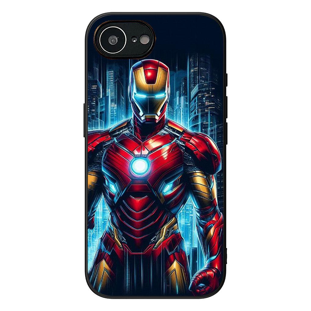 Чехол для телефона Ironman Marvel Железный Человек для Motorola Moto Edge 50 30 Fusion 40 NEO Ultra Pro E14 G20 E15 G35 G84 G13 G53 Мягкий чехол