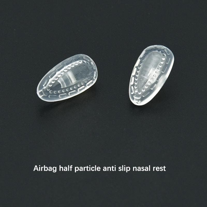 Силиконовые подушечки для очков с воздушным мешком и отверткой, мягкие овальные очки, противоскользящие подушечки для носа, винт, сменные инструменты для ремонта