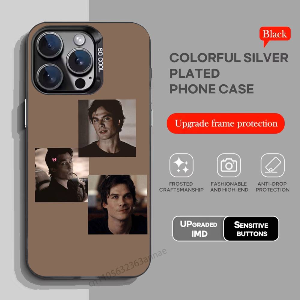 Чехол для телефона I-Ian Joseph-S Somerhalder для iPhone 15 16 Pro Max Air SE 11 13 Pro 14 Plus 12 11Pro 15Pro Max 16e