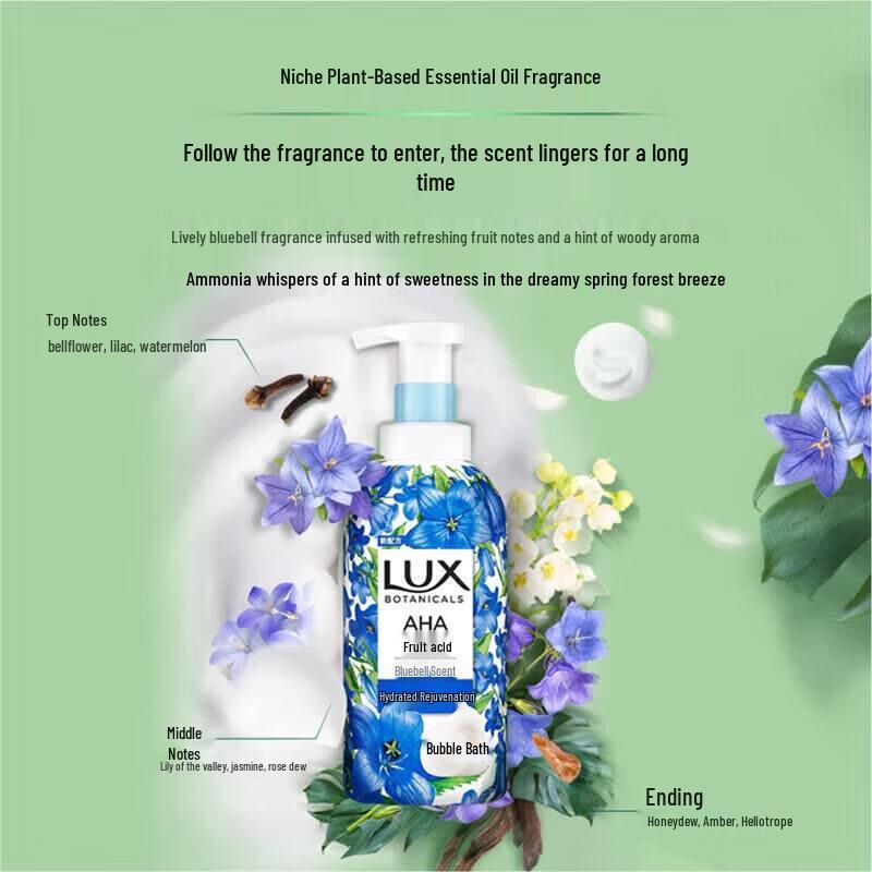LUX Botanical Essential Oil Shower Foam