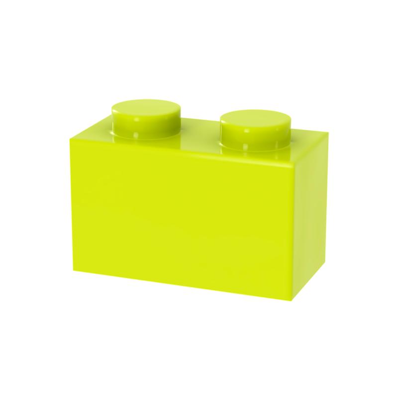 [FunBrick] 20/50/100 ШТ. Кирпичик 1x2 Детали для постройки DIY Толстые Фигурки Кирпичики Точки Креативные Совместимые с 3004 Игрушка f