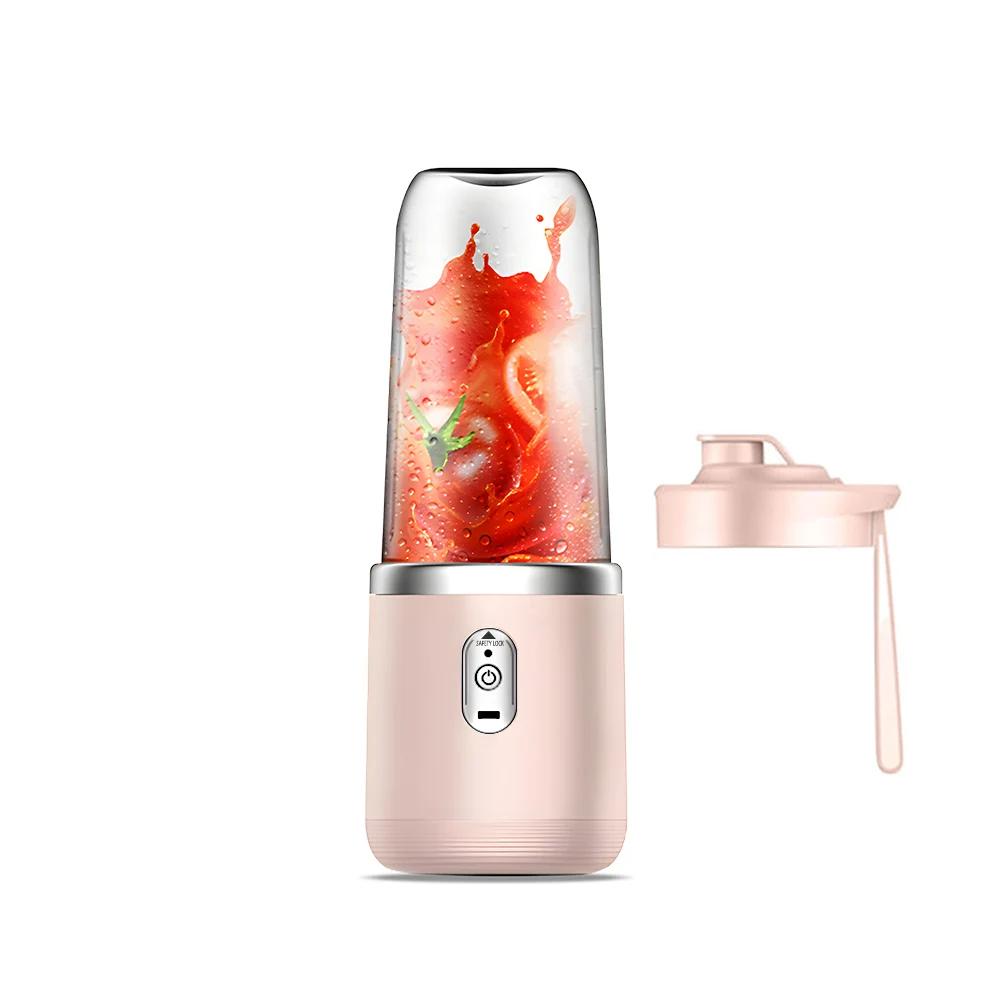 Electric Juicer Mini Rechargeable Multifunctional Portable Juice Extractors Cup Six Blades Delicate Household Outdoor Juicers
