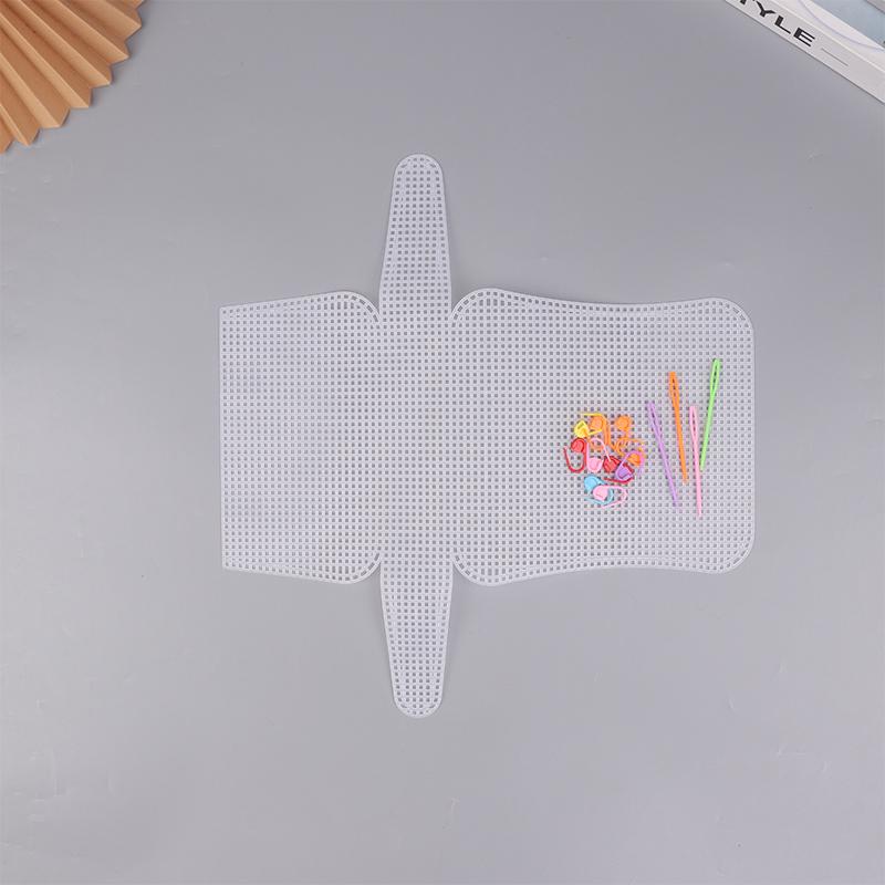 Пластиковая сетка для изготовления сумок DIY Рукоделие Сумки Плетение Материал Крючок-защелка Сумки Сделанные Пластиковая сетка Крючок Ремесла Изготовление Аксессуары