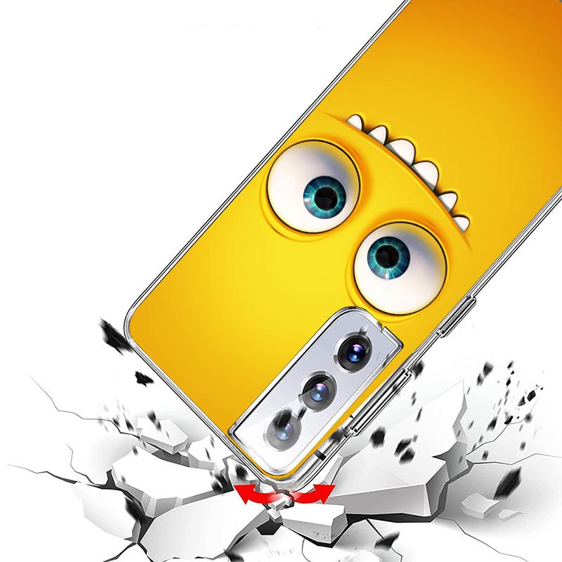 Забавный чехол для телефона с лицом для Samsung Galaxy S24 S25 Edge S26 Ultra S23 S22 S21 Plus S20 FE + Персонализированная печать Чехол Galaxy S24 S2