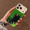 Чехол для телефона «Кошка в траве» для iPhone17 16 15 14 13 12 11 Pro/ Max/Plus ударопрочная задняя крышка защита от отпечатков пальцев
