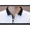 ROMON Мужская летняя рубашка-поло в стиле business casual
