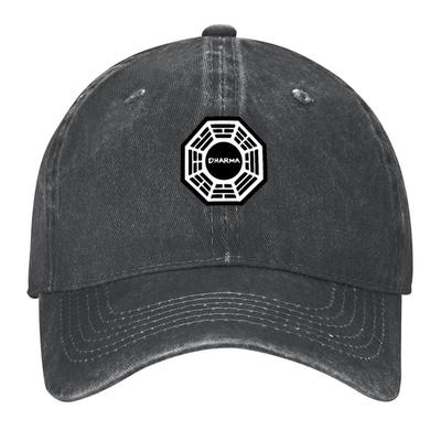 Униформа Dharma Initiative Бейсболка Роскошная Мужская Шляпа Дропшиппинг Большого Размера Шляпа черная Солнцезащитные Шляпы Для Женщин Мужские