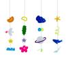 Acrylic Wind Chime Home Garden Decoration Window Wall Ing Windchimes Pendant Kids Room Nursery Bedroom Decor