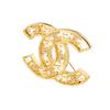 Chanel Early Autumn Limited Edition Hollow Double C Brooch Women accessories Gold AB9044-B08672NJ302