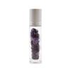 Essential Oil Roller Bottle Amethyst Silver Cap