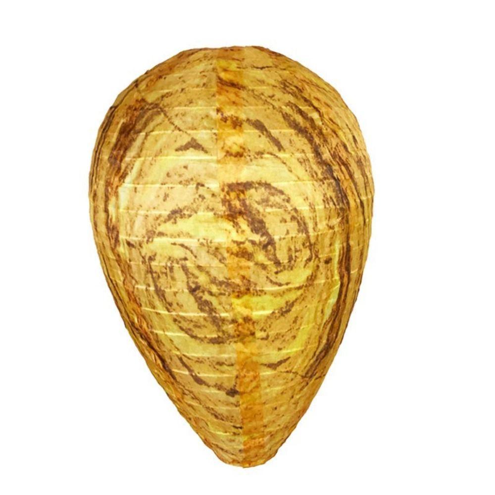 Eco-Friendly Wasp Nest Decoy Waterproof Artificial Beehive Insect Repellent Bee Decoy Garden