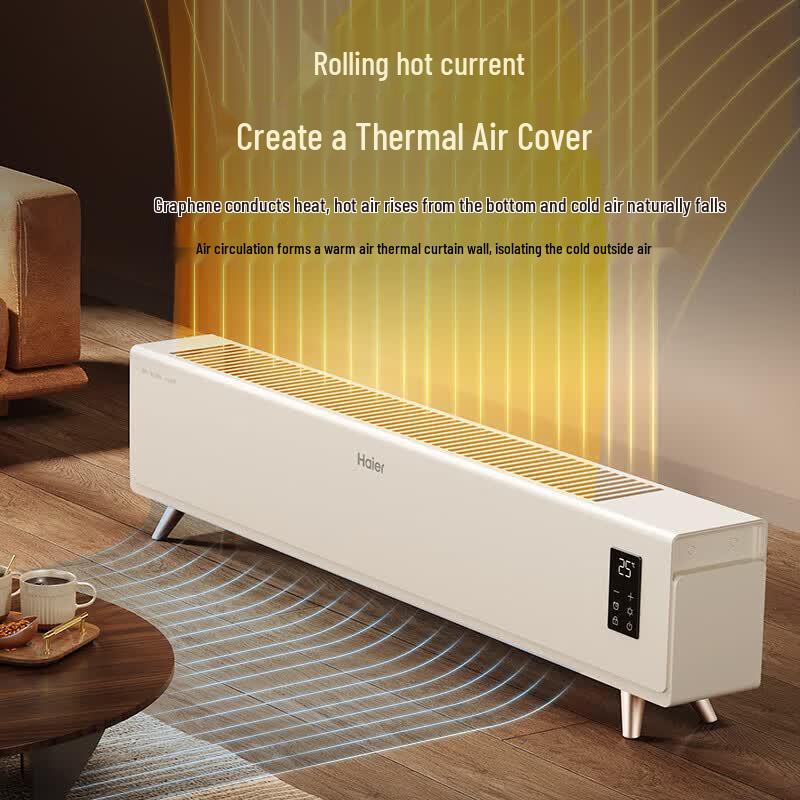 Haier Smart Graphene Baseboard Heater CN plug (adapter included)