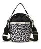 Официальная сумка-ведро на кулиске SM через плечо, нейтральная леопардовая сумка/3040, женский принт/черный