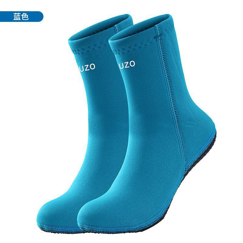 3mm Neoprene Dive Socks Men Snorkeling Scuba Swimming Beach Water Sports Anti-Slip Durable Long Calf