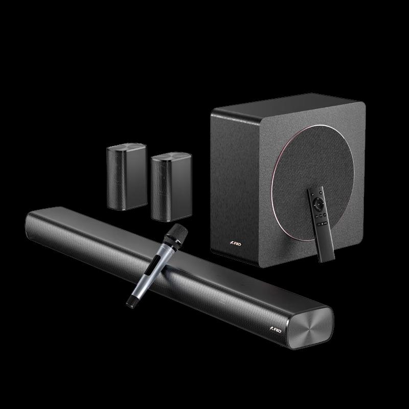 Система домашнего кинотеатра F&D HT-500DA Dolby Atmos 5.1 Штепсель CN (адаптер в комплекте)