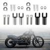 Крепления для подножек для мотоцикла Davidson Softail 2000-2017, комплект скоб для крепления подножек для пассажира, крепления для подножек