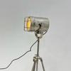 Настольная лампа-прожектор Декоративная хромированная отделка Прожектор Настольная подставка-тренога Домашний декор