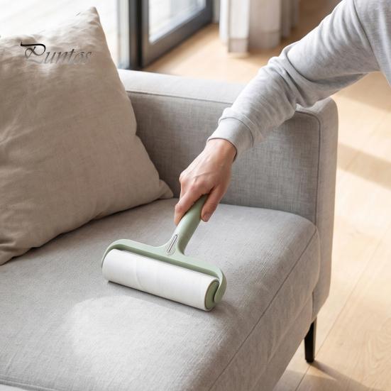 Ролик для уборки больших площадей Extra Sticky Lint с пылезащитной крышкой для удаления шерсти домашних животных, Расширенная клейкая лента, Сменная лента для удаления ворса, Инструмент для одежды, мебели и