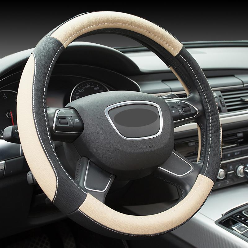 Элегантный чехол на руль автомобиля класса люкс — модный, без запаха, комфортный в любое время года