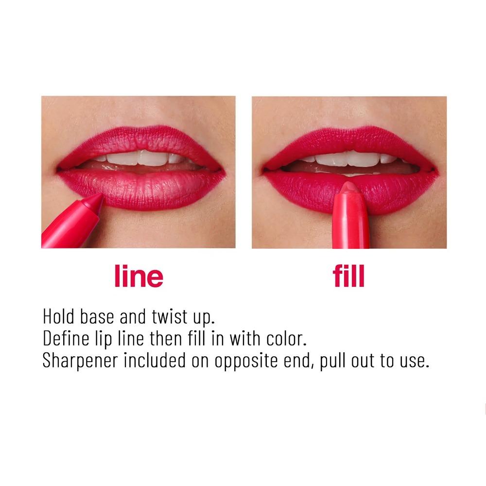 HANDAIYAN 6 Lippen Sûnder Plakke Om Cup Matte Red Pen Lip Line Pen Suit