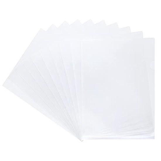 Basics Clear Holder File Transparent A4 0.18mm 600 Sheets (100 6 Bags)