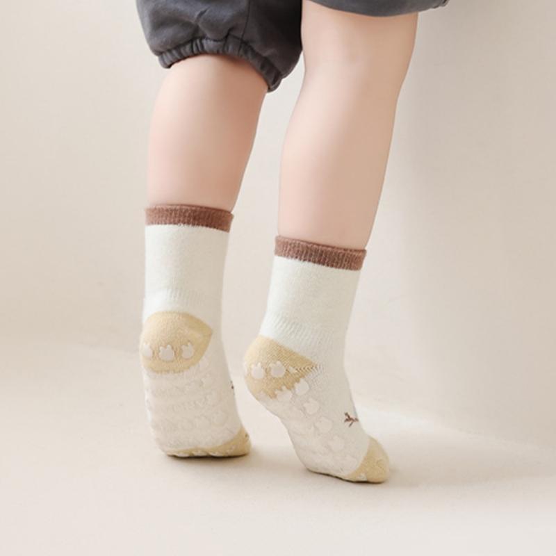 Baby Socks Cartoon Toddler Anti Slip Cotton Floor Socks for Girls Newborn Boys Cute Anti Slip Accessories Four Spring Autumn