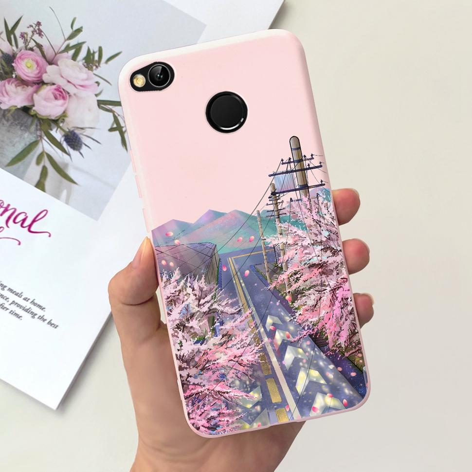 Для Xiaomi Redmi 4 (4X) Чехол Стильный Конфетный Покрашенный Чехол Мягкий Силиконовый Чехол Для Телефона Для Xiaomi Redmi4 Redmi4X Задняя Крышка