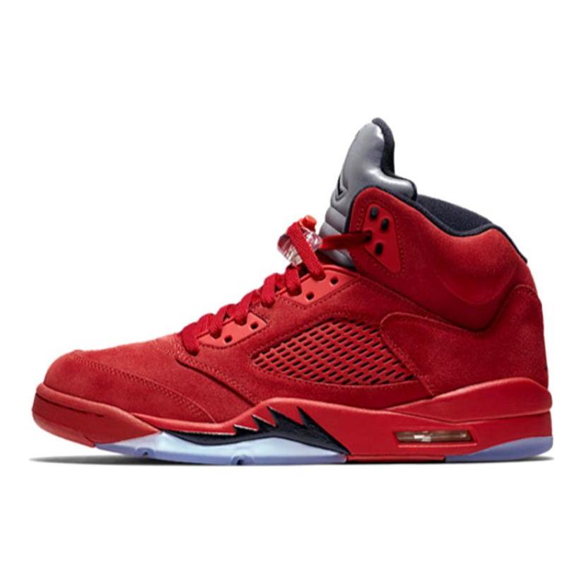 Jordan 5 Ретро Красная Замша Jordan 136027-602
