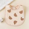 6-Layer Cotton Drool Bib Babies Toddlers Soft Absorbent Feeding Infant Saliva Towel Anti-Spillage