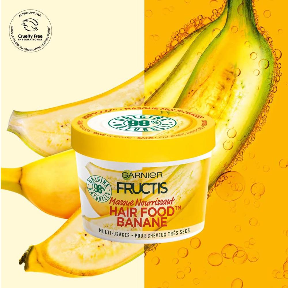 Garnier Fructis Hair Food Ultra-Nourishing Mask - Banana 390 Ml -