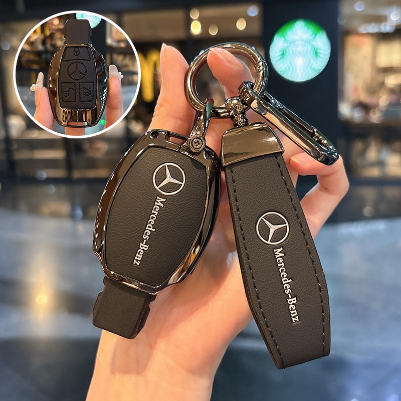 VRN2 TPU Key Case Cover Car Accessories Fob Protector for Mercedes Benz S400L S450/S500 MaybachS480 Keychain Holder Keyring Shell