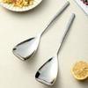 Kitchen Dinner Dish Soup Rice Shovel Western Restaurant Bar Public Spoon Large Stainless Steel Tableware Buffet Serving Spoon