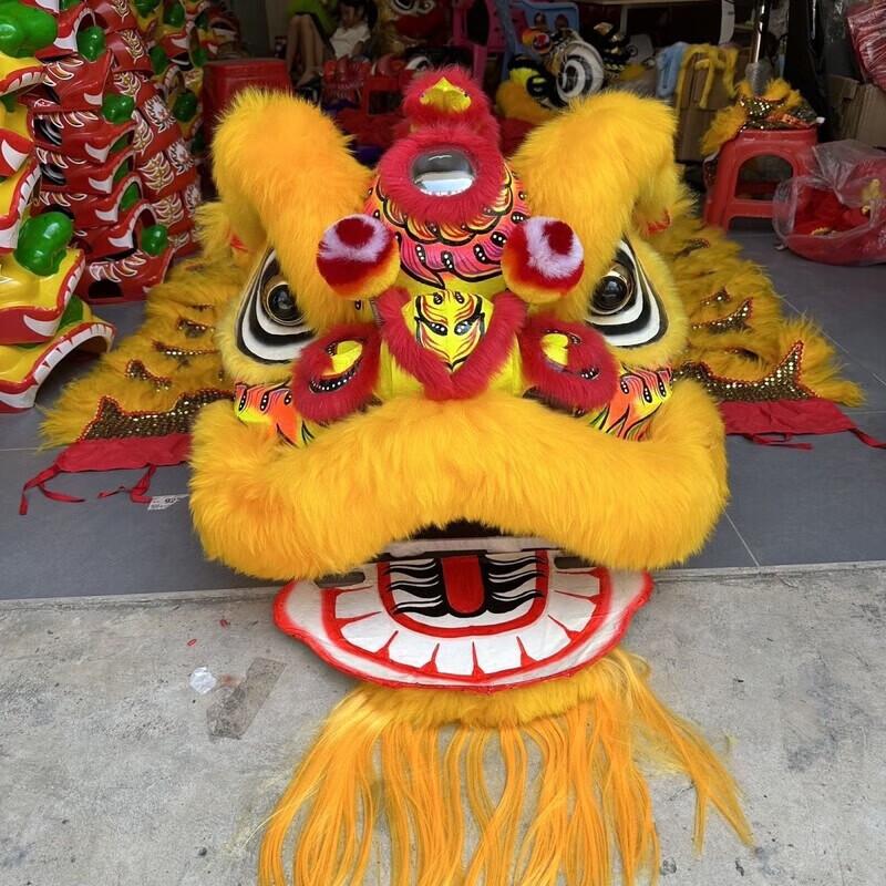 Traditional Southern Lion Dance Head