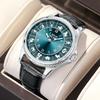 LIGE watches for men Features quartz wristwatch luminous leather fashion luxury Men's watches relogios masculino Men's Gift+BOX