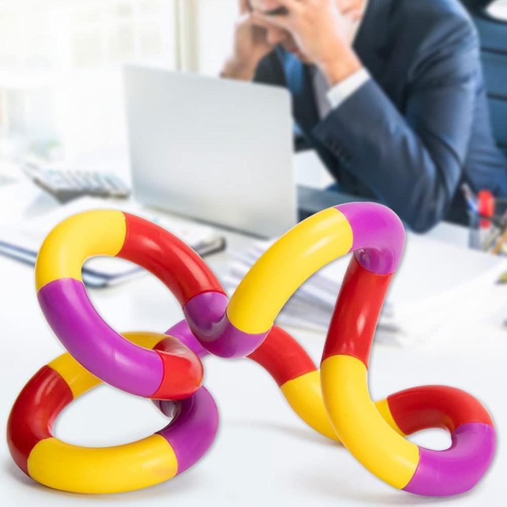 5 шт. Тихие сенсорные игрушки-непоседы, разноцветные крутилки для релаксации