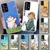 Мультяшный Толстый Тигр Чехол для Телефона для Samsung Galaxy A17 A16 A26 A36 A56 A57 A37 A15 A25 A35 A55 A14 A24 A34 A54 A13 A23 A33 A53 Gala