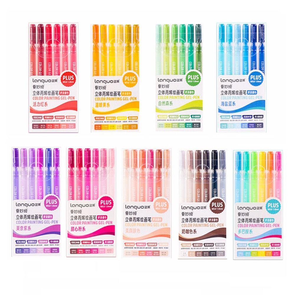 Штабелируемый цветной маркер быстросохнущий граффити цветная ручка художественная акварельная ручка граффити