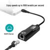 Адаптер USB-C к RJ45 Gigabit Ethernet со светодиодным индикатором
