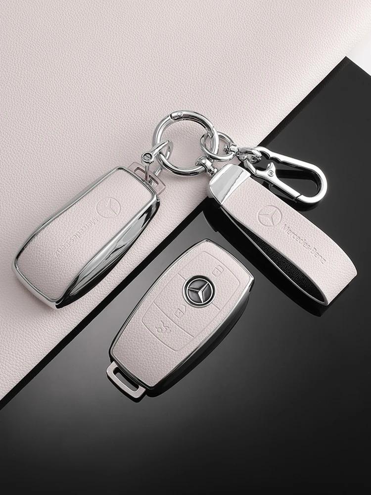 Модный TPU чехол-брелок для умного ключа автомобиля GLC GLB Для Mercedes Benz A C E S G Class GLC CLE CLA W177 W205 W213 W222