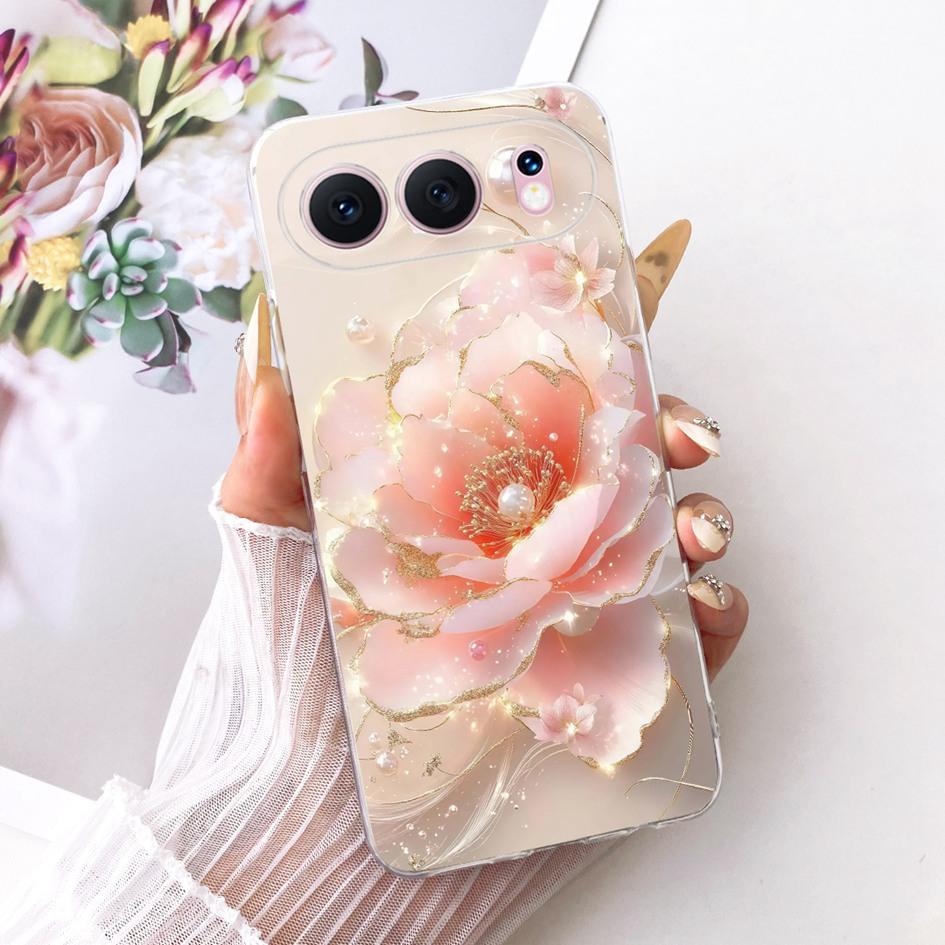 6.55" Чехол для Honor 500 5G Модный Цветок Бант Мягкий Тонкий Силиконовый Чехол для Телефона Для Honor 500 Pro Funda MEY-AN00 Honor500 Capa