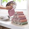 Popular High-efficiency Household Cleaning Towel Tableware Dish Cloth Super Absorbent 1PC High Quality Kitchen Tools  Accessories