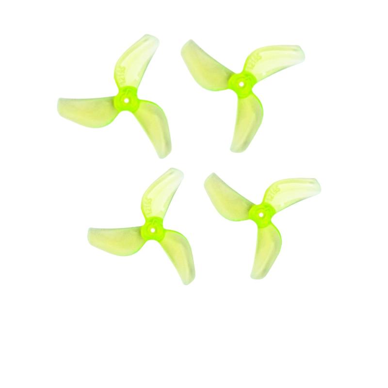 4 шт. 3-лопастных сверхлегких пропеллера CW CCW 1219S 31 мм для FPV Tinywhoop микро-дрона для мотора 0702 29000Kv DIY запчасть